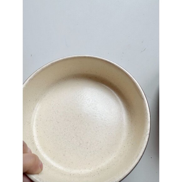 Lot of 2 MIKASA Indian Feast Bark Brown Soup Cereal Bowls - Picture 9 of 10